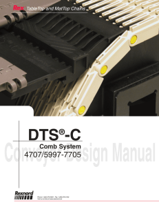 DTS-C Comb System 4707, 5997-7705