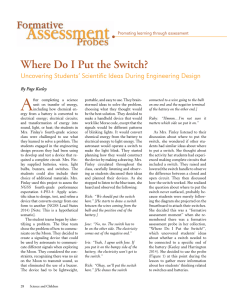Where Do I Put the Switch? - National Science Teachers Association
