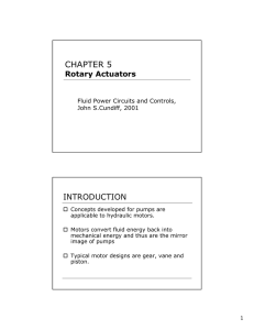 Chapter 5: Rotary Actuators