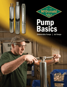 Pump Basics - AY McDonald