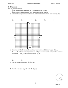 Exam #2 - Physics