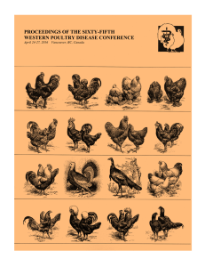 2016 Western Poultry Disease Conference