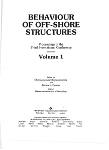 Proceedings, Third International conference on Behavior of Offshore