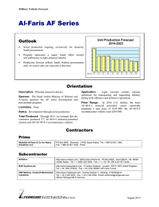 Al-Faris AF Series - Forecast International