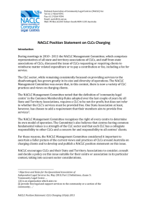 NACLC Posn statement on CLCs Charging 180711