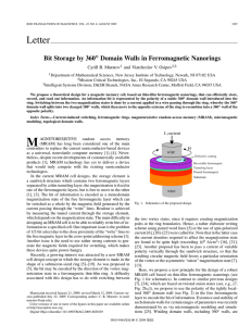 Bit storage by 360-degree domain walls in ferromagnetic nanorings