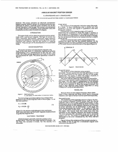 Annular magnet position sensor - Magnetics, IEEE Transactions on