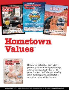 Hometown Values Media Kit