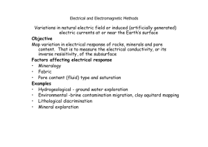 Electrical Methods - University of St Andrews