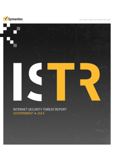 internet security threat report government 2014