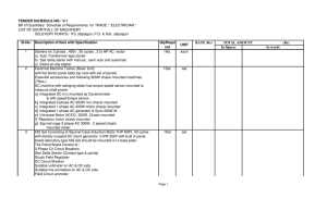 Short fall of M-C, of Electrician