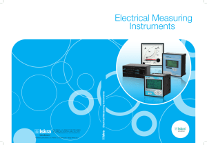 Electrical Measuring Instruments