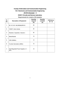 Electronics and Communication Engineering