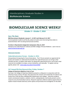 Newsletter - BioMolecular Science