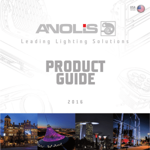 ANOLIS product guide 2016 (US)