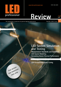 LED System Simulation and Testing