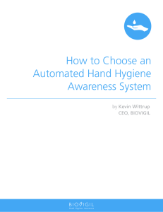 How to Choose an Automated Hand Hygiene Awareness