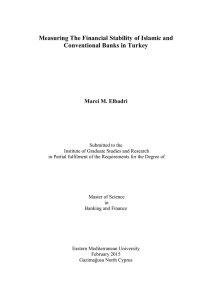 Measuring The Financial Stability of Islamic and Conventional