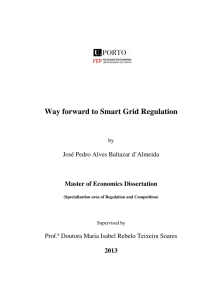 Way forward to Smart Grid Regulation