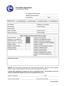 Fire Pump Application Packet