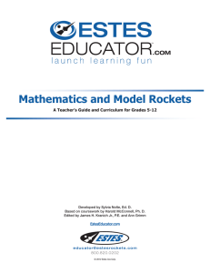 Mathematics and Model Rockets