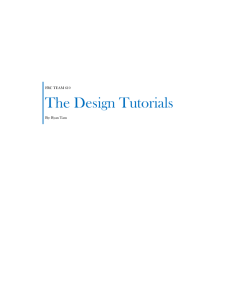 The Design Tutorials