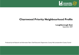 Loughborough East Priority Neighbourhood I