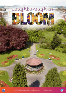 Loughborough in Bloom Portfolio 2016