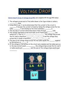 HDI # -Voltage Drop