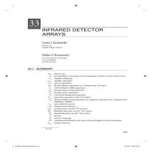 INFRARED DETECTOR ARRAYS