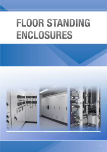 Floor STaNDiNG ENcloSurES