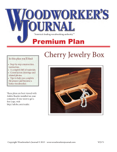 Cherry Jewelry Box