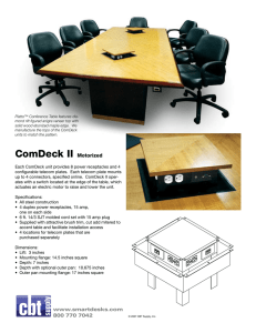 ComDeck II Motorized