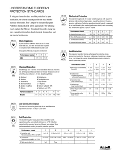 Standards and Classifications document