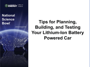 Tips for Planning, Building, and Testing Your Lithium