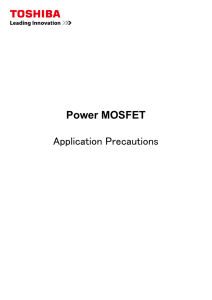 Power MOSFET Application Precautions