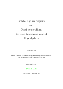 Linkable Dynkin diagrams and Quasi-isomorphisms for finite