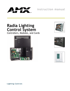 Radia Lighting Control System - AV-iQ