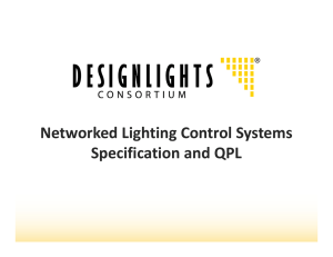 Commercial Advanced Lighting Controls