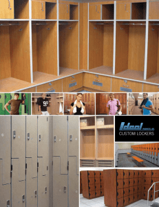 custom lockers - Ideal Products, Inc.