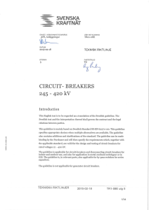 circuit- breakers - Svenska kraftnät