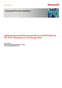 Applying Buncefield Recommendations and IEC61508 and IEC