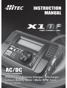 X1 MF: AC/DC, 80-Watt, Multi-Function, Charger