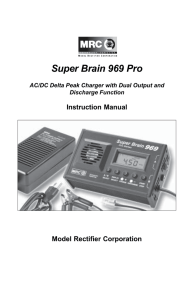 Manual for Super Brain 969 (RB969)