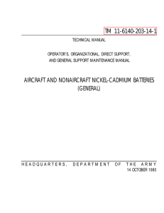 TM 11-6140-203-14-1 AIRCRAFT AND NONAIRCRAFT NICKEL