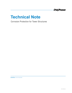 Corrosion Protection for Tower Structures