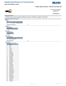 27632A Technical Data Sheet (Metric)