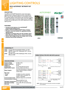 lighting controls