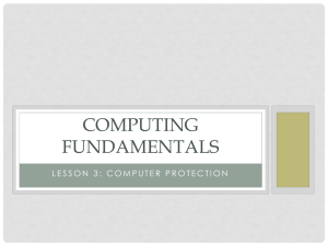 Computing Fundamentals - Warren County Public Schools