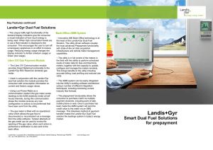 Landis+Gyr Dual Fuel Solutions
